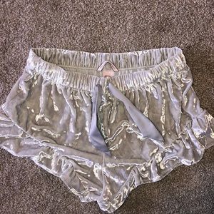 Victoria’s Secret velvet shorts